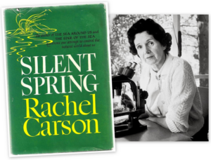 the book Silent Spring by American biologist Rachel Carson