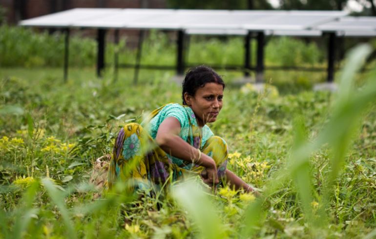 women in indian village