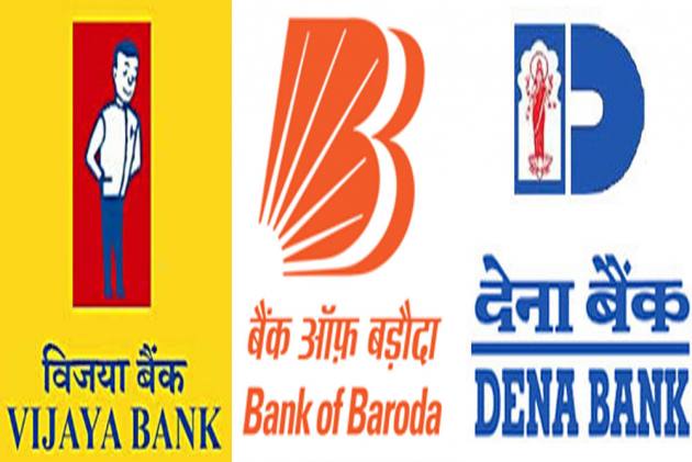 Dena Bank, Vijaya Bank, Bank of Baroda