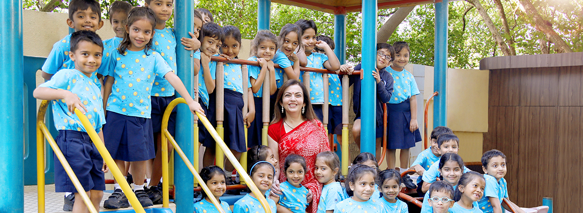 Nita M Ambani, Founder & Chairperson, Dhirubhai Ambani International School, Mumbai