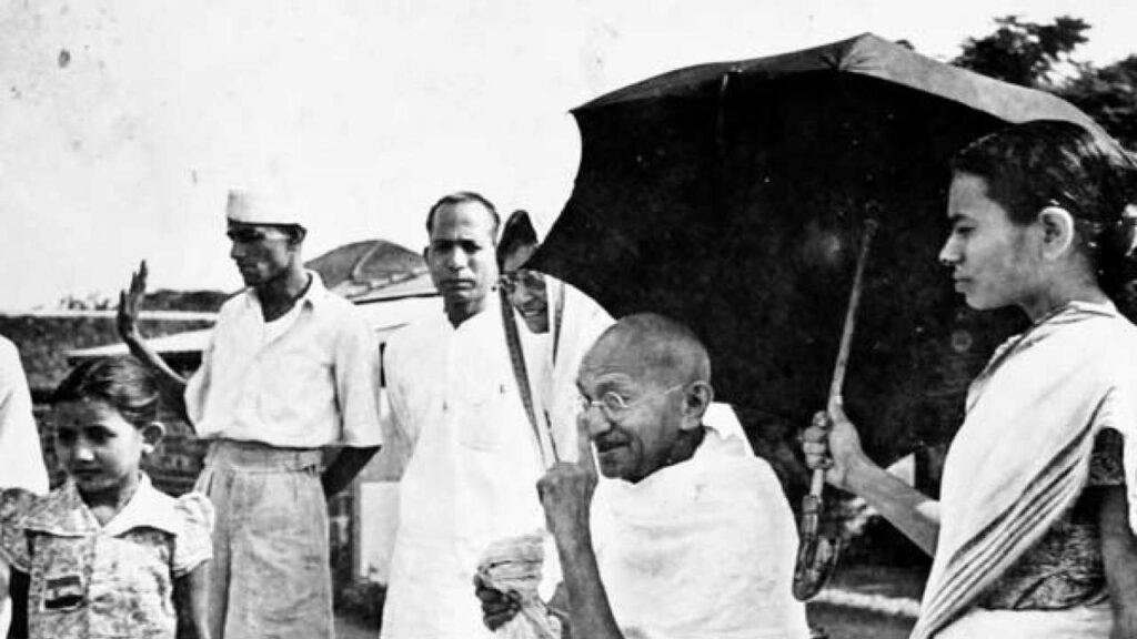 gandhi rare pic