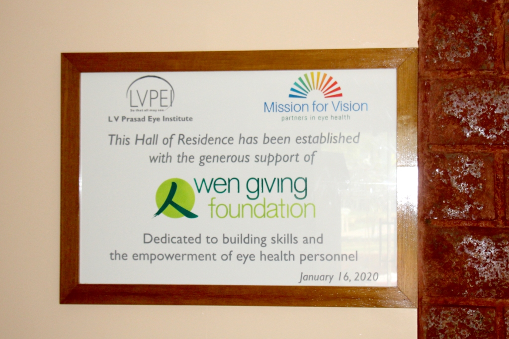 Wen Giving Foundation and Mission for Vision