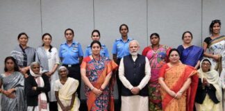 seven 'women achievers' wo shared their story on modi's social media handles