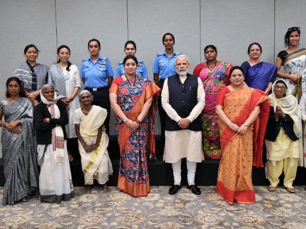 seven 'women achievers' wo shared their story on modi's social media handles 