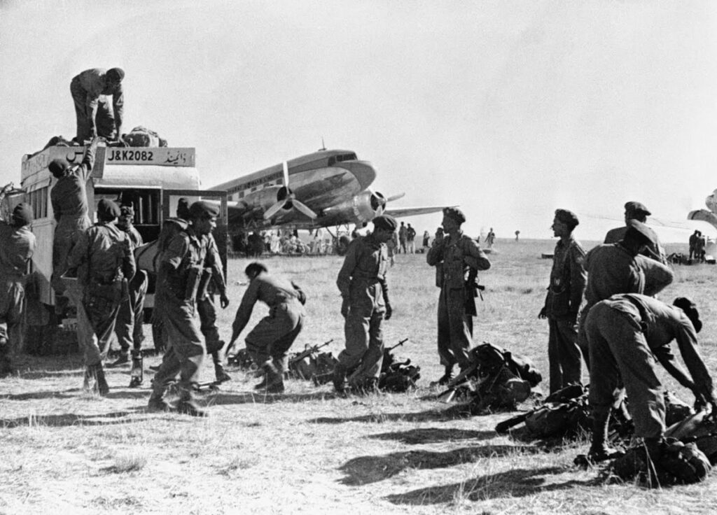 battle in Kashmir in 1947