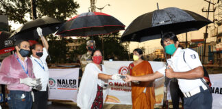 NALCO Foundation & Mahila Samiti show appreciation and support for COVID Warriors